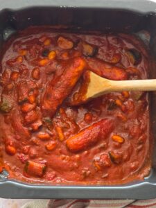 Slow Cooker Sausage & Cannellini Bean Casserole