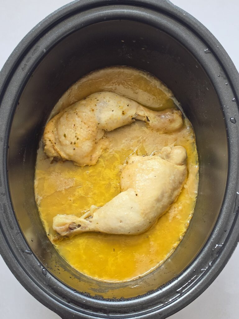 chicken over the gravy