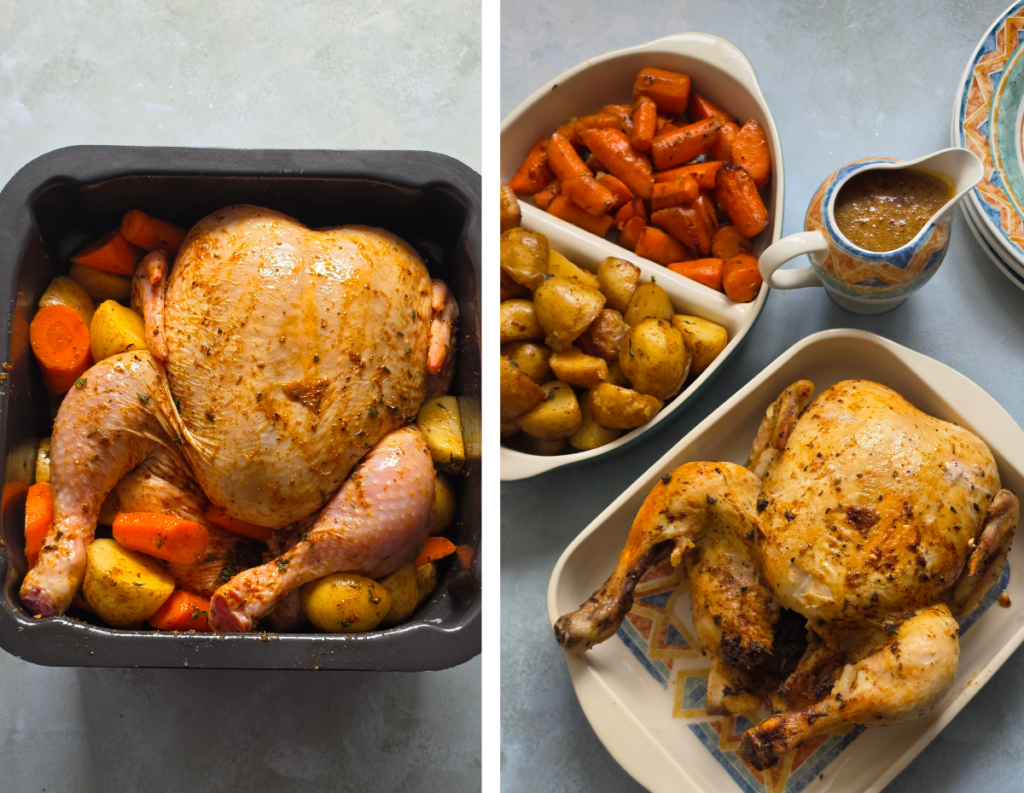 day 12 slow cooker chicken with potatoes and carrots