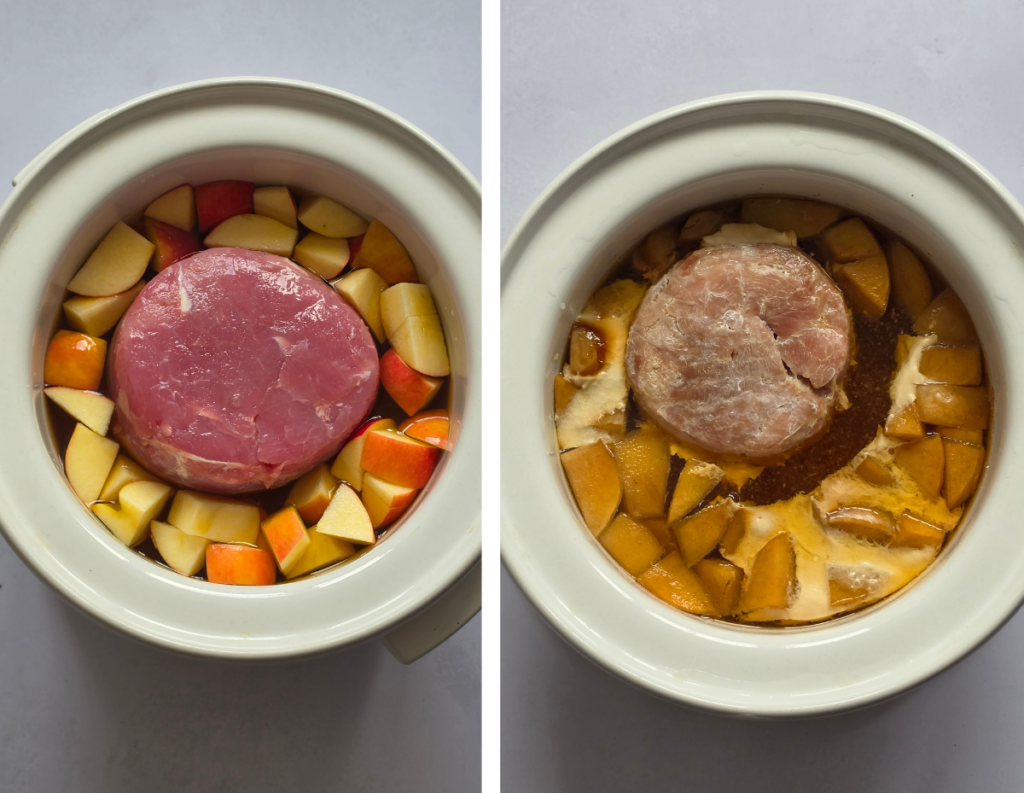 day 19 slow cooker gammon in apple juice