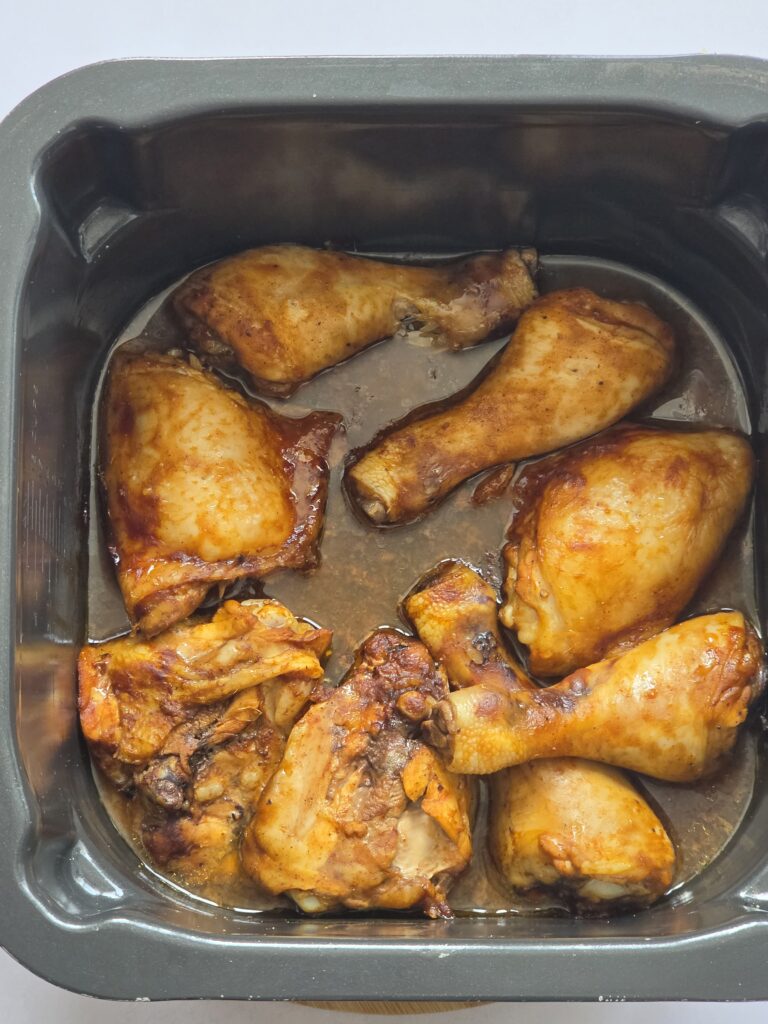 slow cooked barbecue chicken